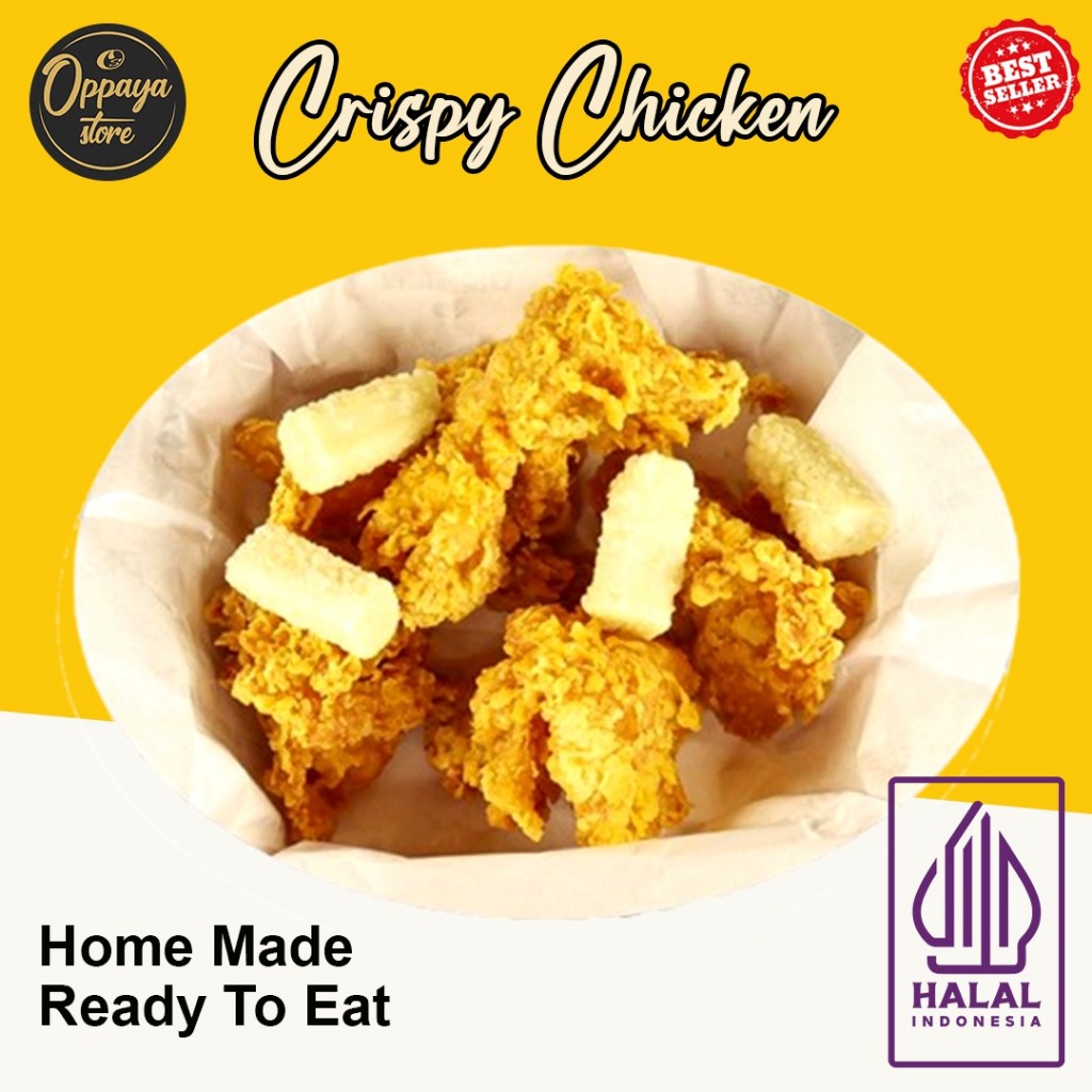 

Chickin Iyagi - Crispy Chiken 5 Potongan Siap Saji Halal