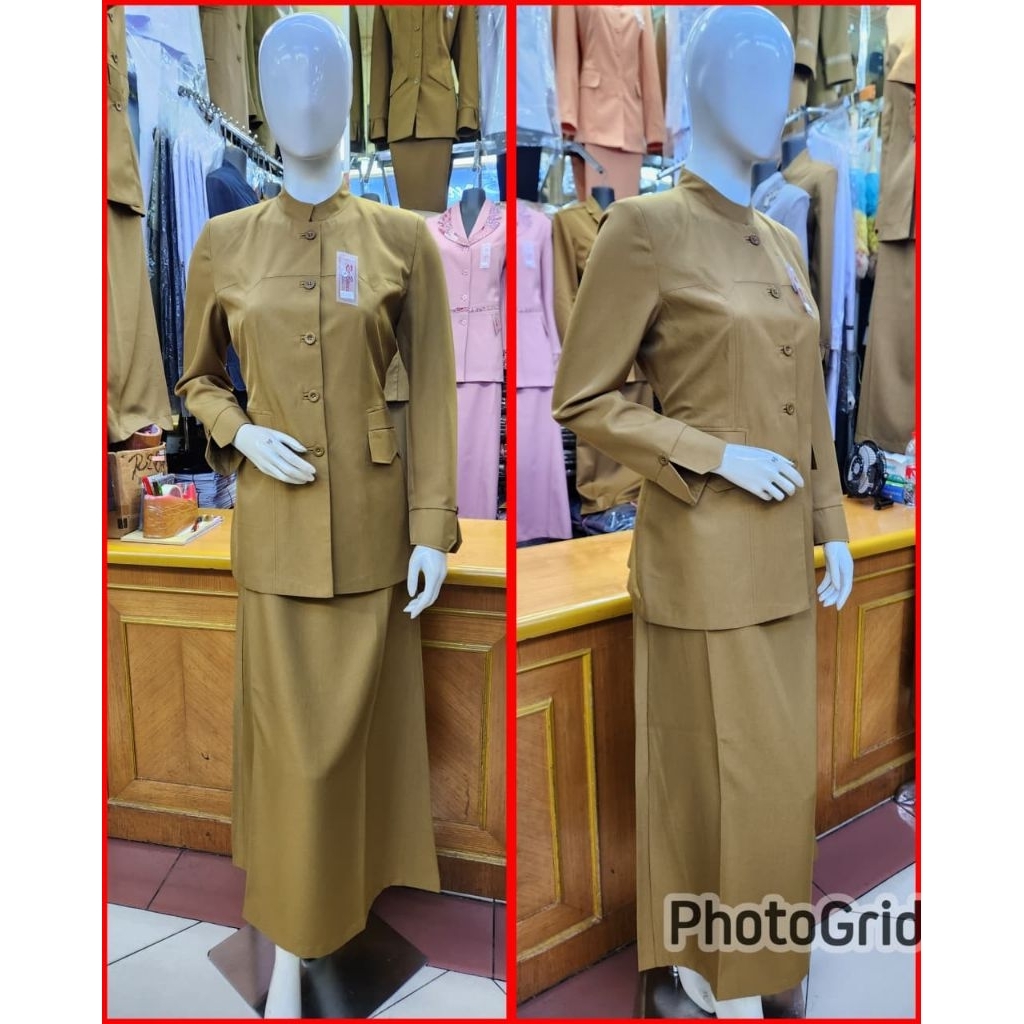 blazer Pemda muda seragam guru blazer rebonia