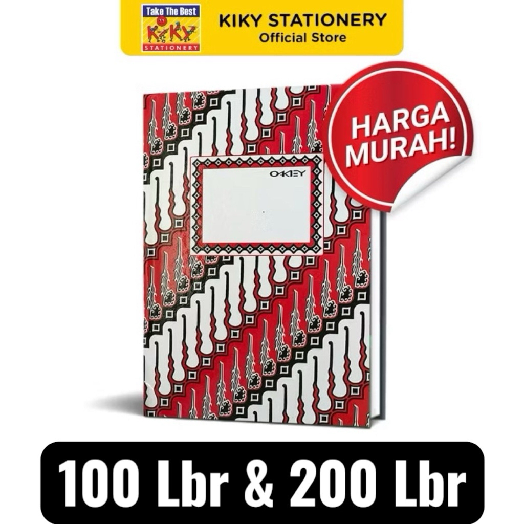 

OKEY Hard Cover Oktavo Glossy / Mini Agenda 100 Lbr & 200 Lbr