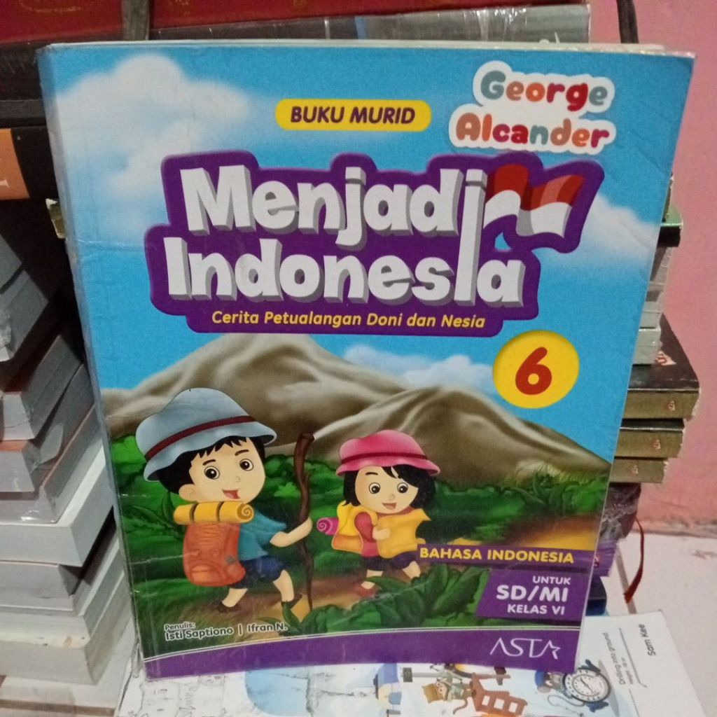 buku menjadi Indonesia kelas 6 SD