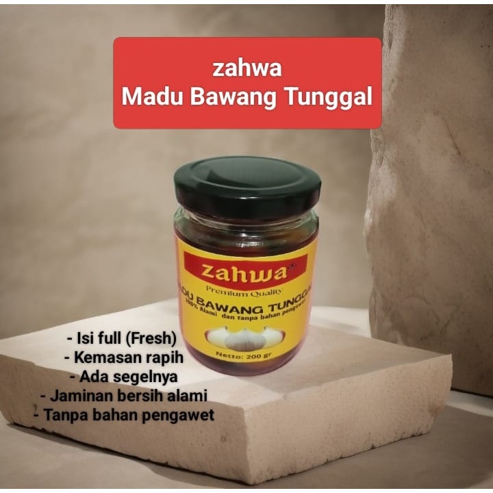

Madu Bawang Tunggal 200gr - Madu Bawang Tunggal - Hasil Fermentasi 100% Alami - Rasa Manis, Pedas - Tanpa Pengawet