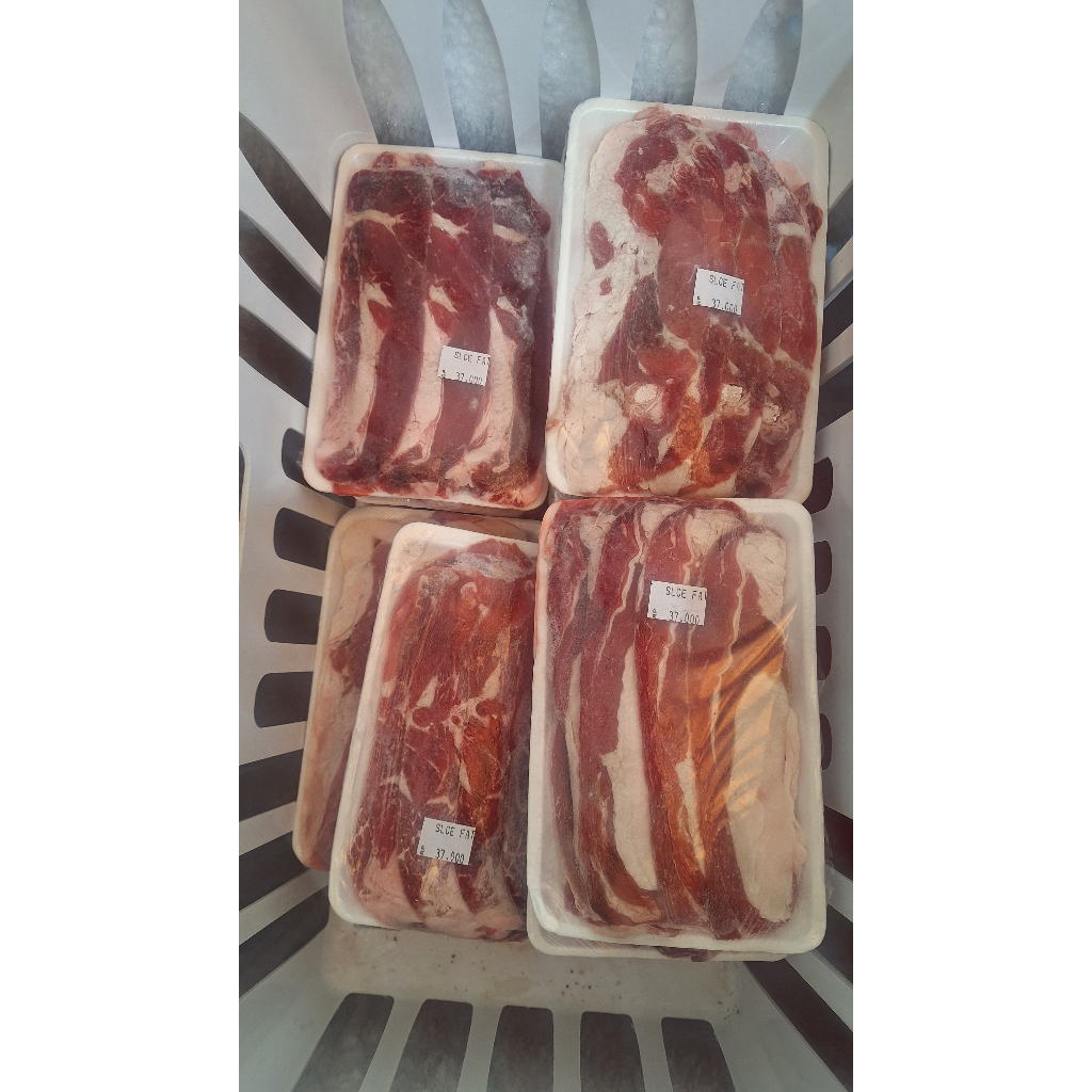 

AUS SLICED BEEF FAT
