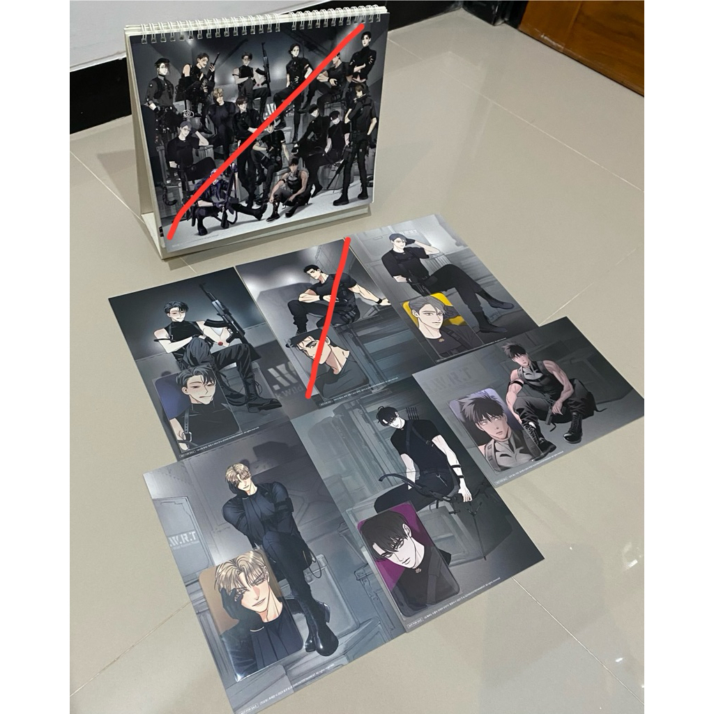 [READ DESCRIPTION] Lezhin Season Greeting BWRT 2023 Kick Off, Yona and Changil, Legs That Won’t Walk