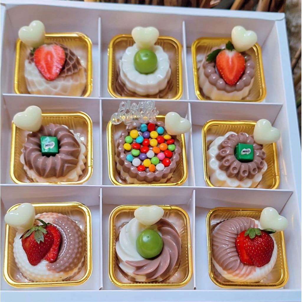 

Puding Susu mini / puding ulang tahun / hampers puding / cake ultah