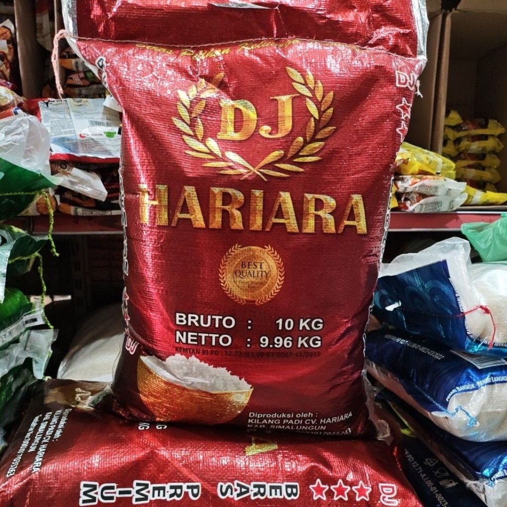 

Beras Dj HARIARA ukuran 10kg