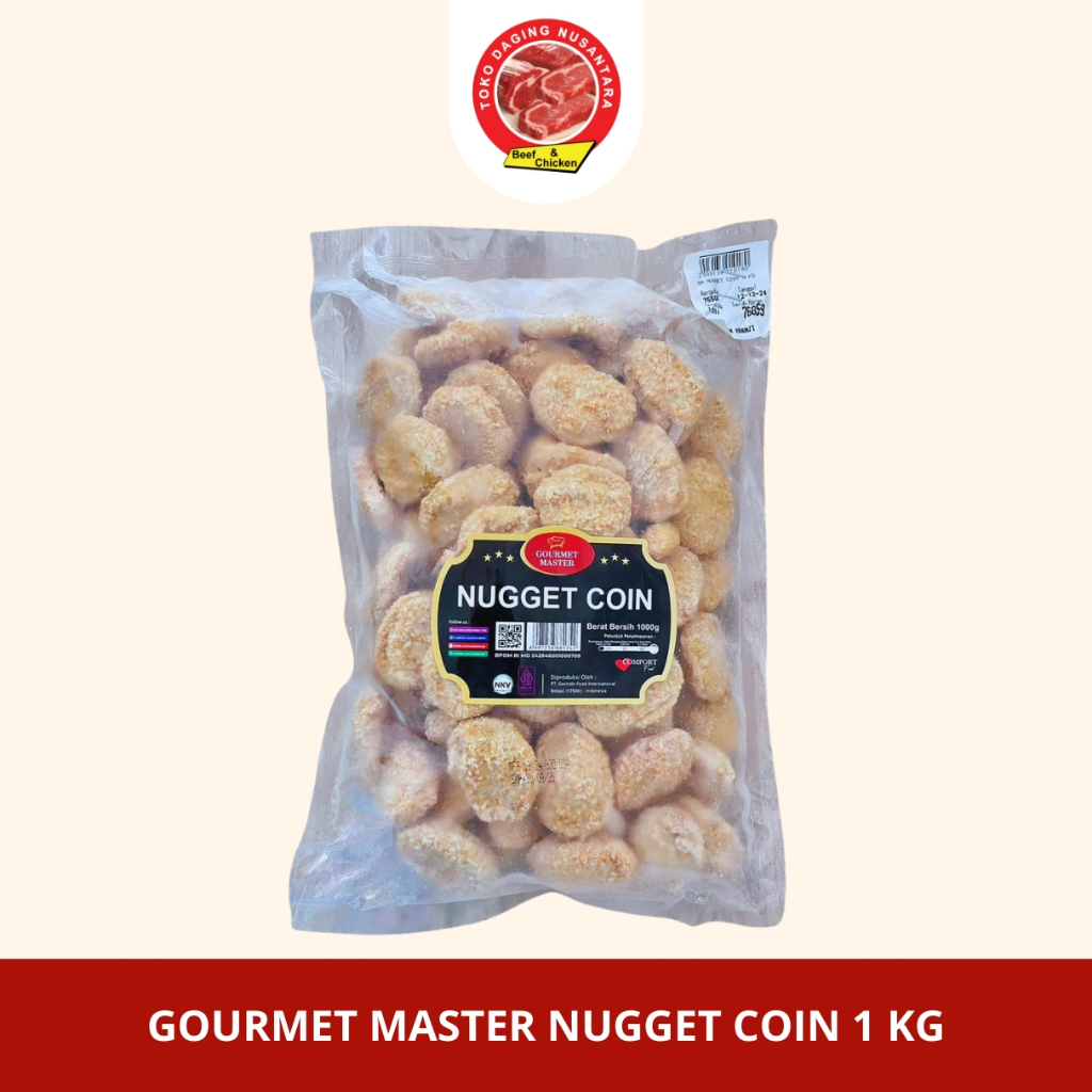 

GOURMET MASTER CHICKEN NUGGET COIN 1 KG