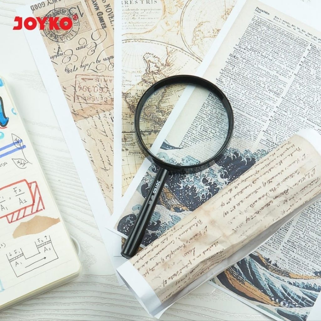 

Kaca Pembesar Joyko Ukuran 50mm 60mm 75mm