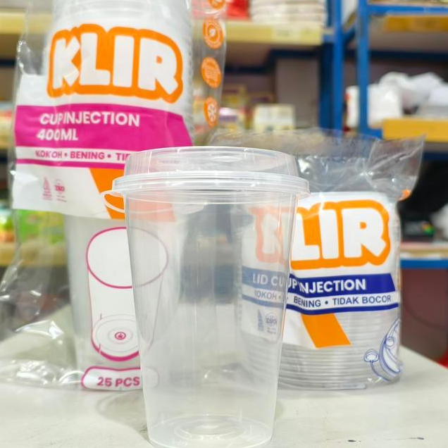 KLIR Cup Injection + Lid Cup Injection [25pcs]