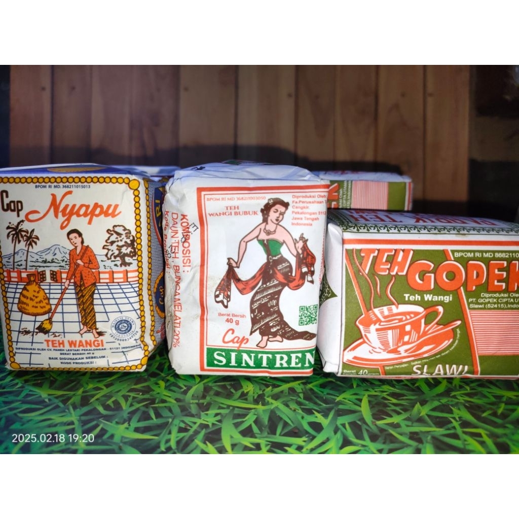 

racikan teh tubruk khas angkringan solo 1 paket berisi 3 teh (sintren, nyapu, gopek)