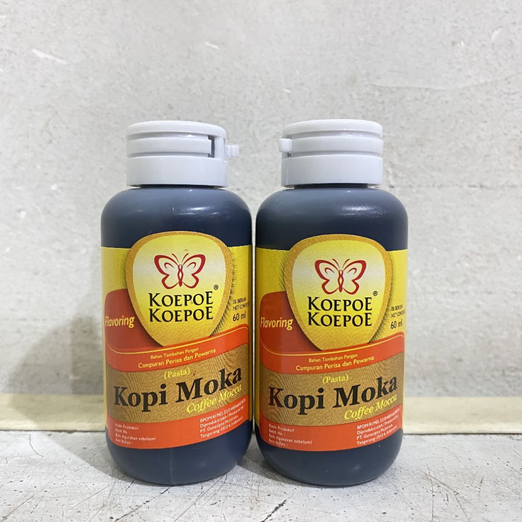 Pasta koepoe koepoe KOPI MOKA 60 ml | pasta coffe mocca | pasta kopi moka | pasta kupu kupu
