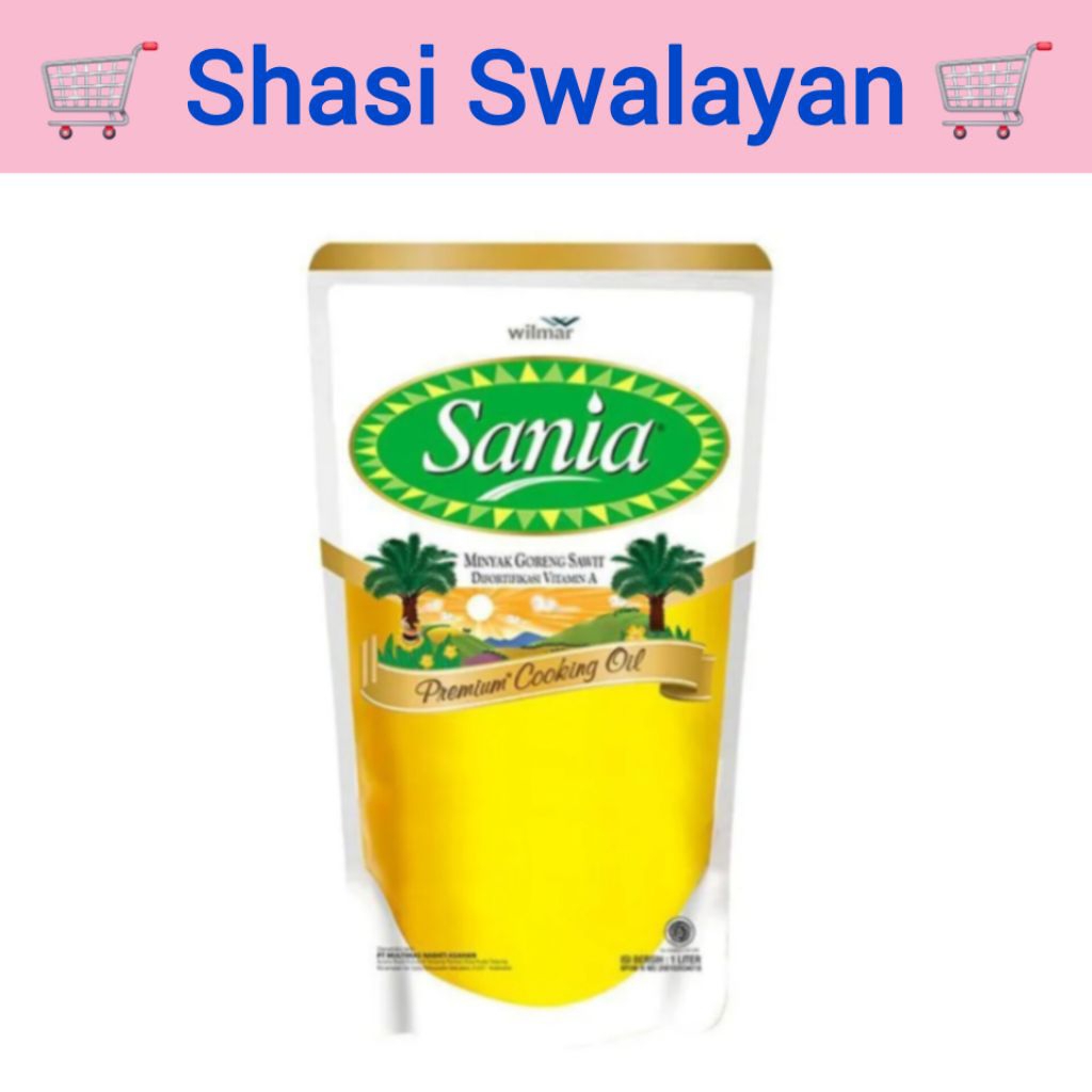 

Sania Minyak Goreng Pouch 1 Liter