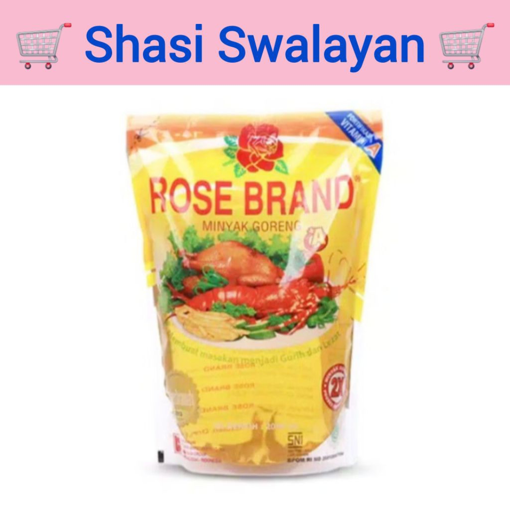 

ROSE BRAND Minyak Goreng Pouch 2 Liter