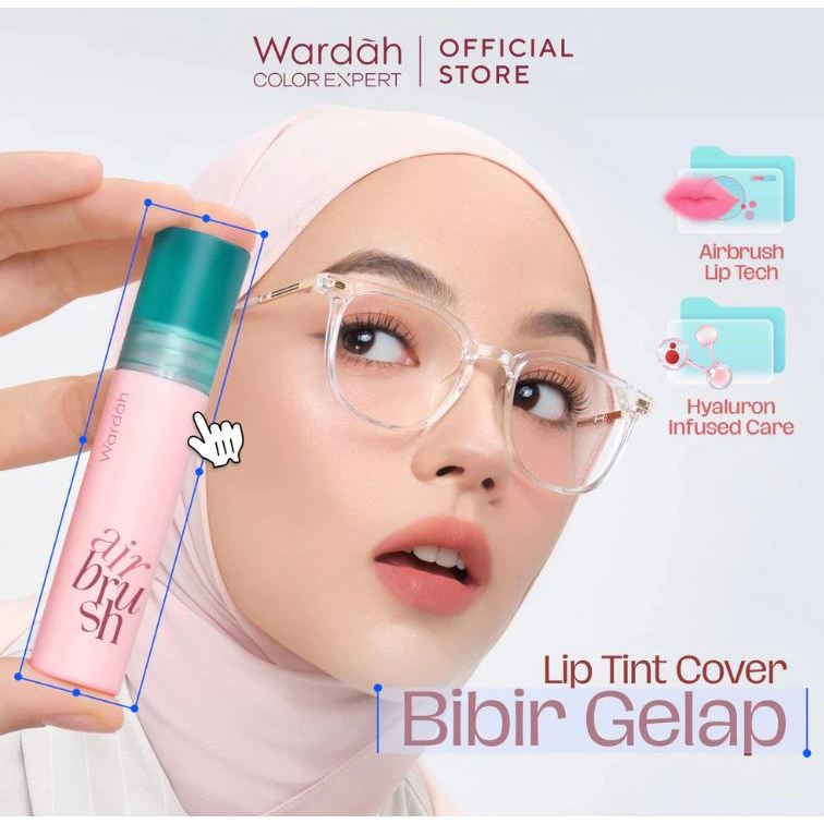 Wardah Airbrush Liptint Matte Finish / Wardah Liptint / Wardah Air Brush