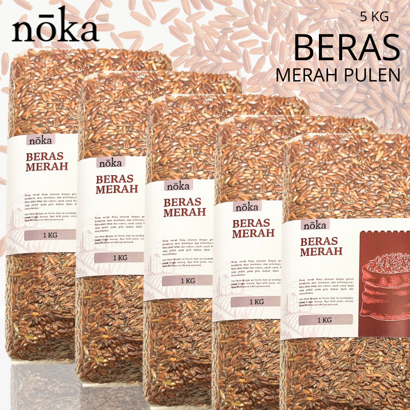 

Beras Merah Pulen Noka 5 kg
