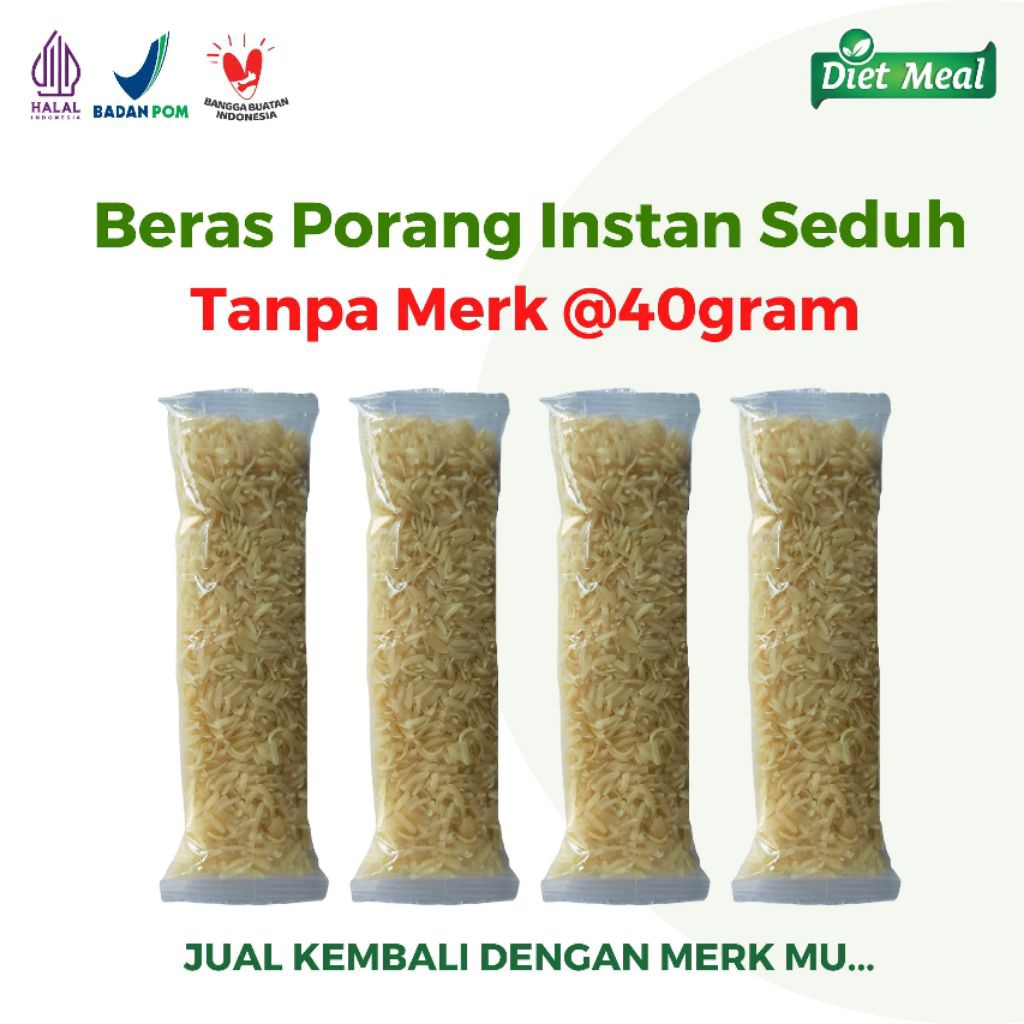

Beras Porang shirataki tanpa Merk 40 gram