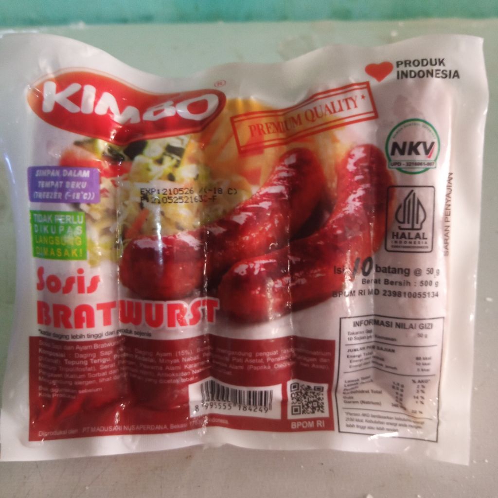 

sosis sapi kimbo isi 10pcs