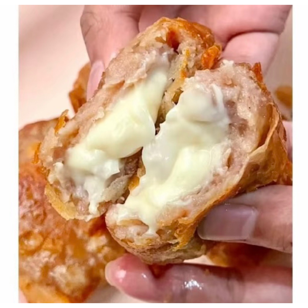 

ISI 4 PCS DIMSUM GORENG KEJU FROZEN FOOD FREE CHILI OIL