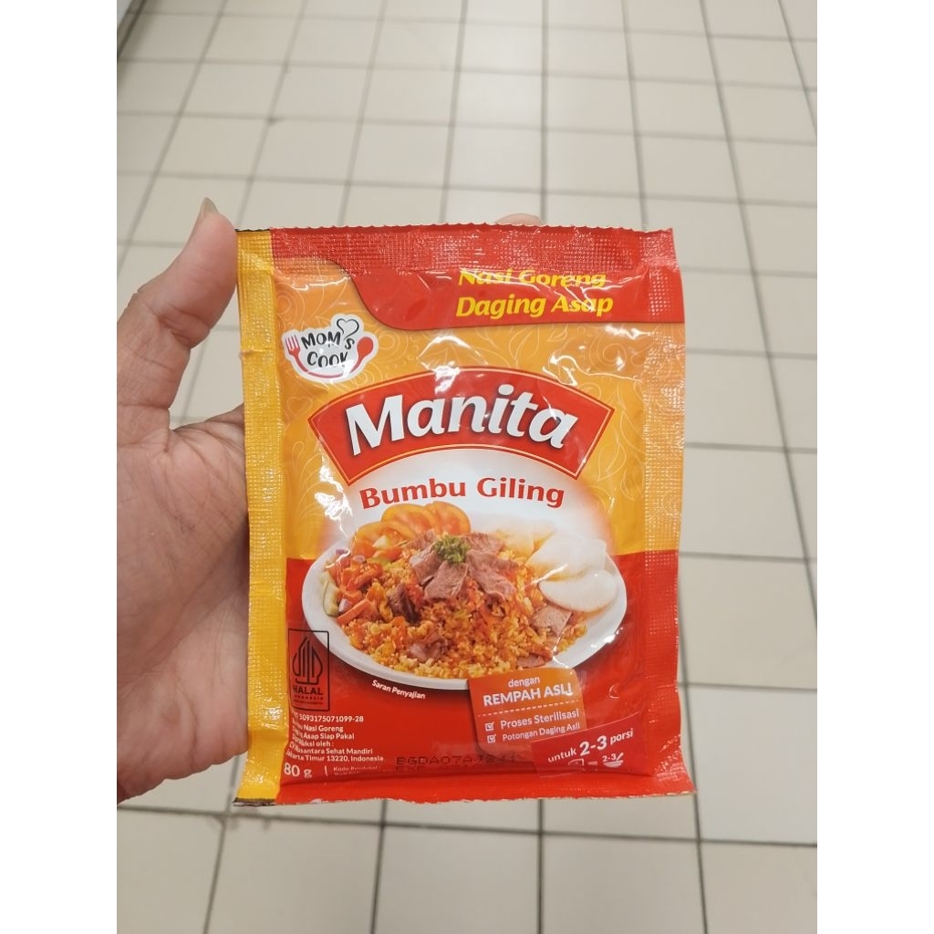 

Manita bumbu nasi goreng daging asap 80g