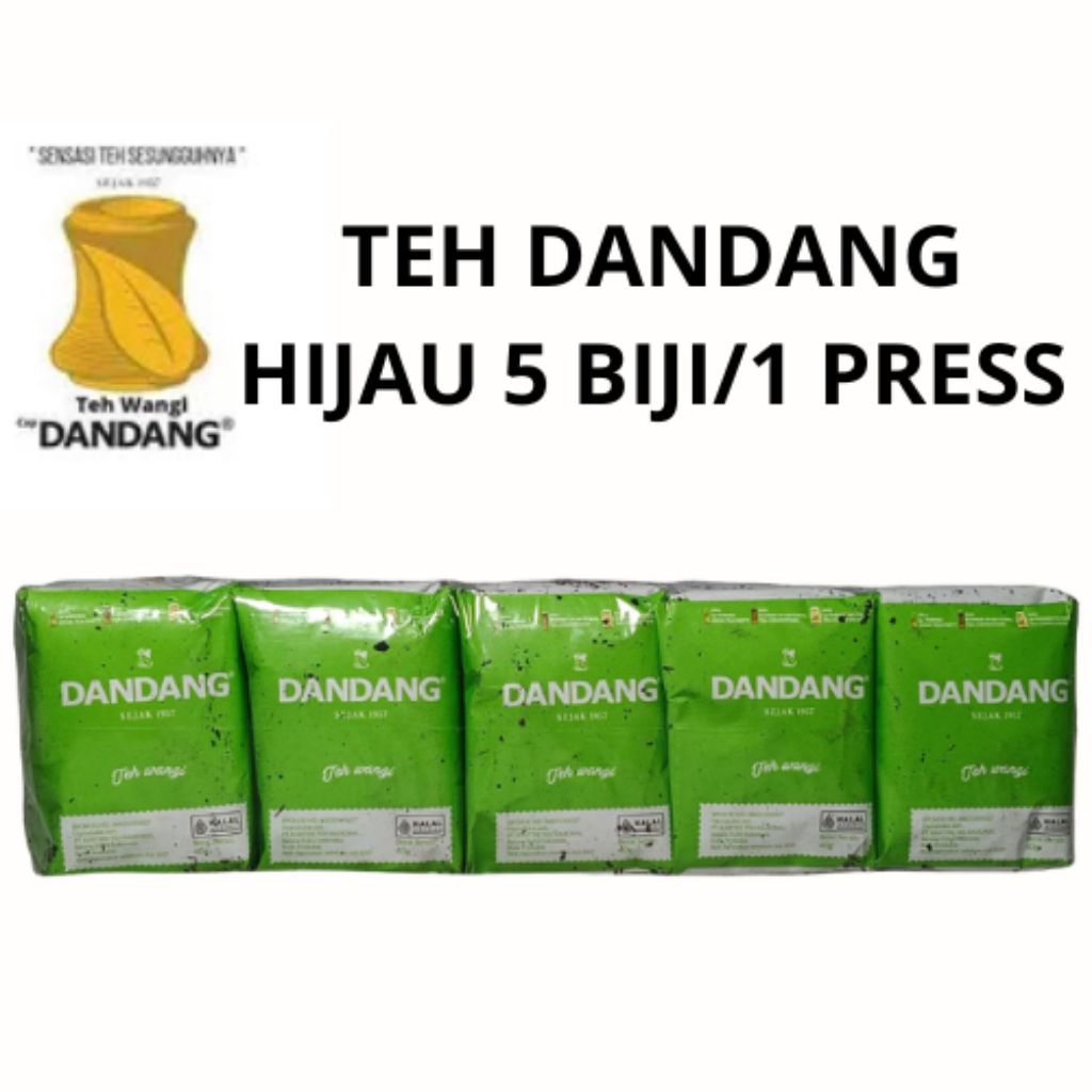 

Teh Dandang Hijau 5 biji/ 1 press