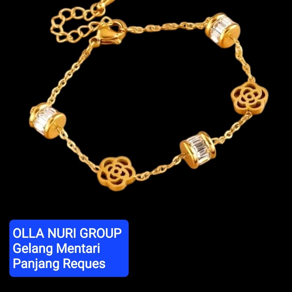 Gelang MN emas muda kadar 15% (3 gram)