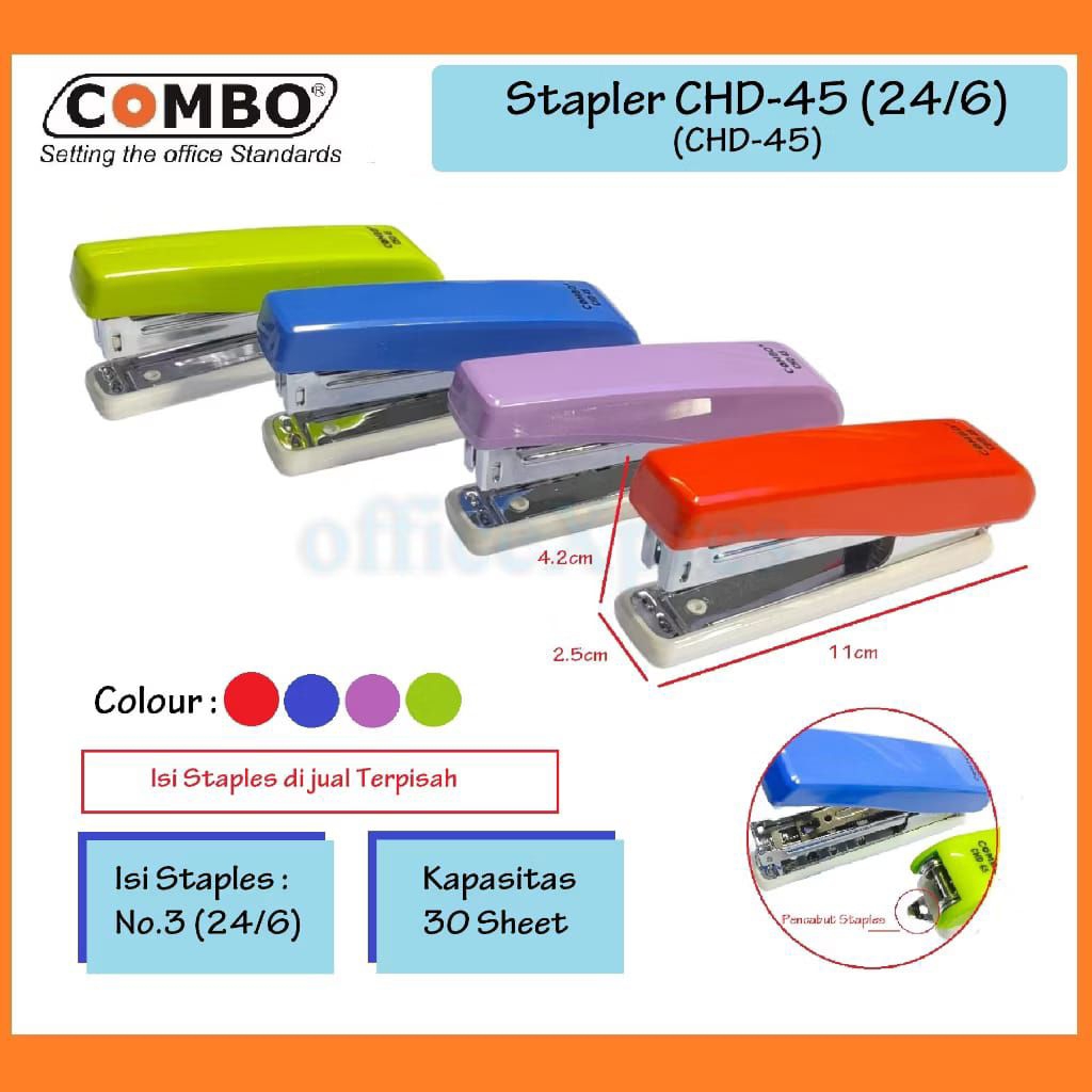 

(1pcs) Stapler Besar Combo / Staples CHD-45