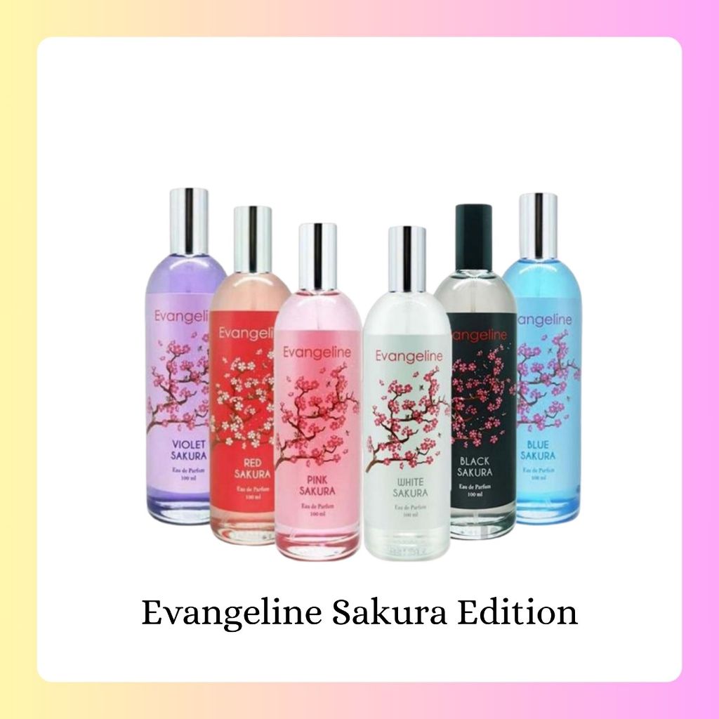EVANGELINE Sakura Parfum EDP 100 ml - Parfum Wanita / Parfum Evangeline