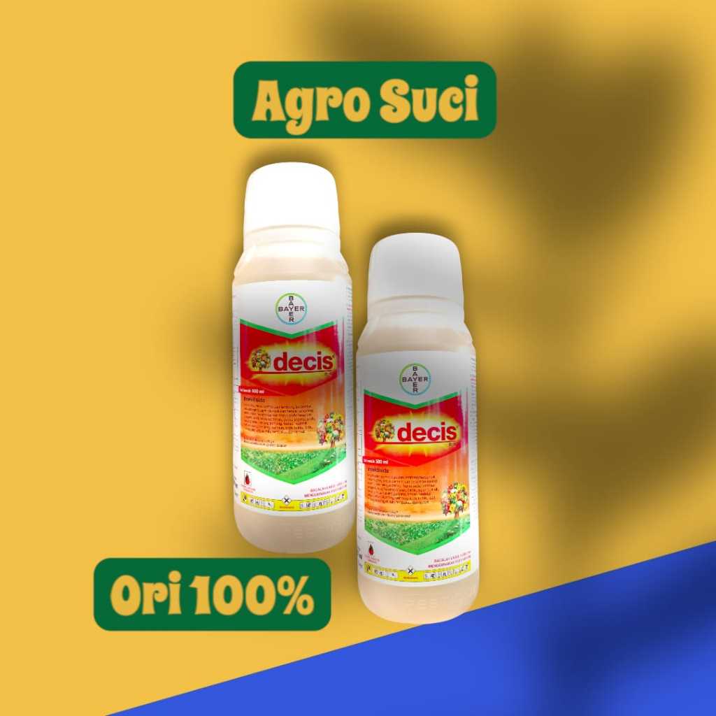 Insektisida DECIS - 500 Ml Obat pembasmi hama ulat kutu putih belalang