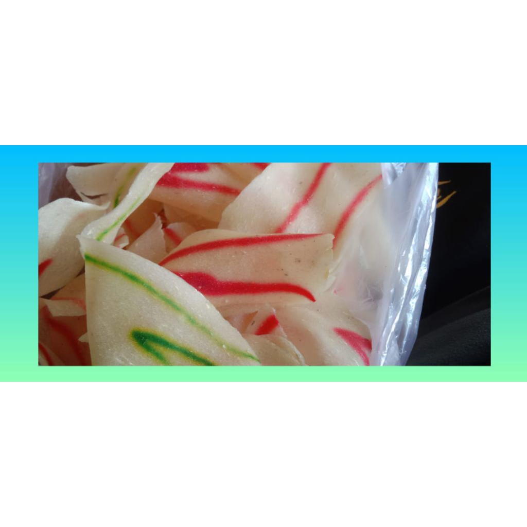 

Krupuk Singkong Doreng Mentah 700 gram