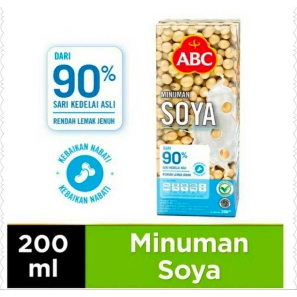 

ABC Soya Susu Kedelai 200ml 1 dus