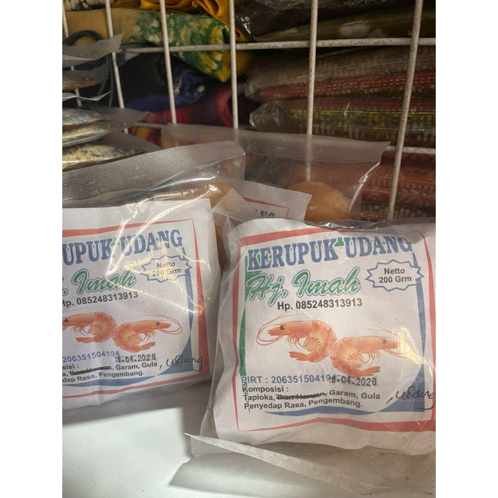 

kerupuk udang hj imah
