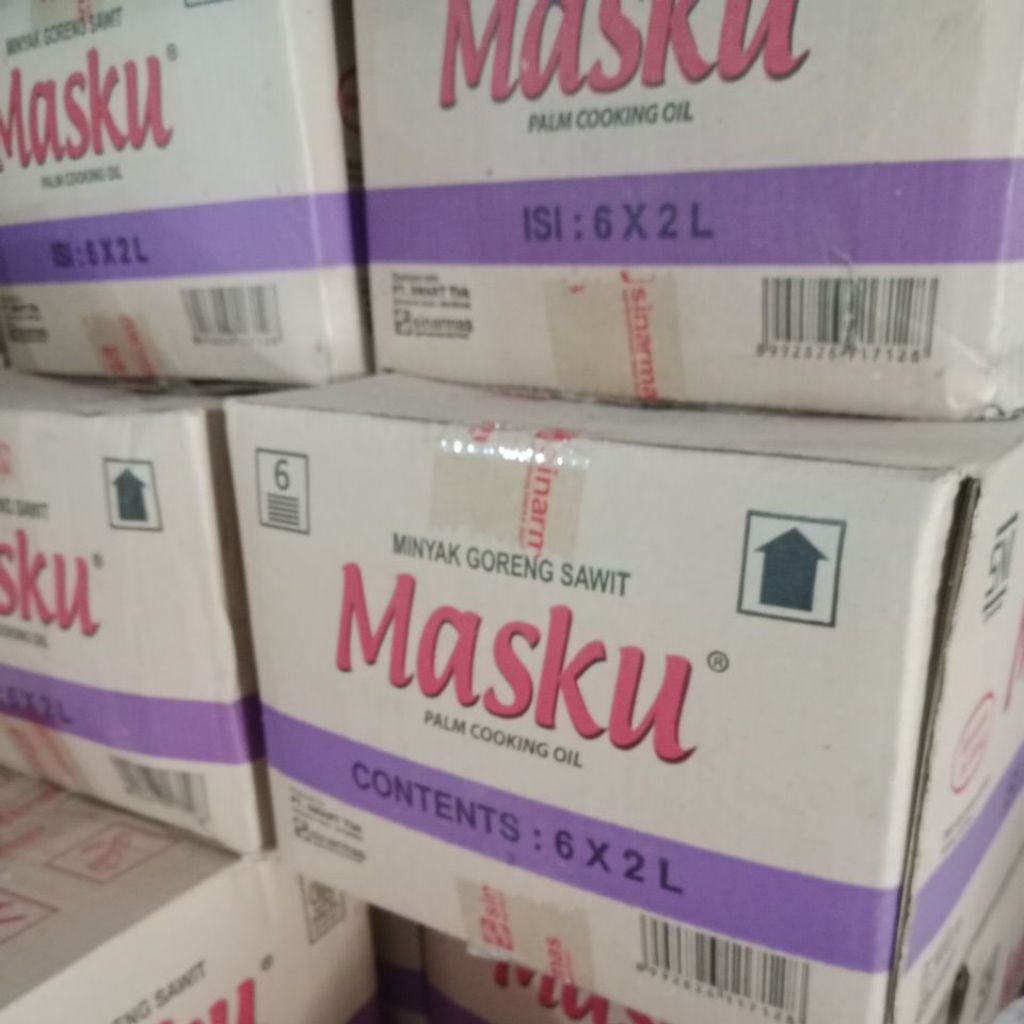 

Minyak goreng Masku kemasan 2 L