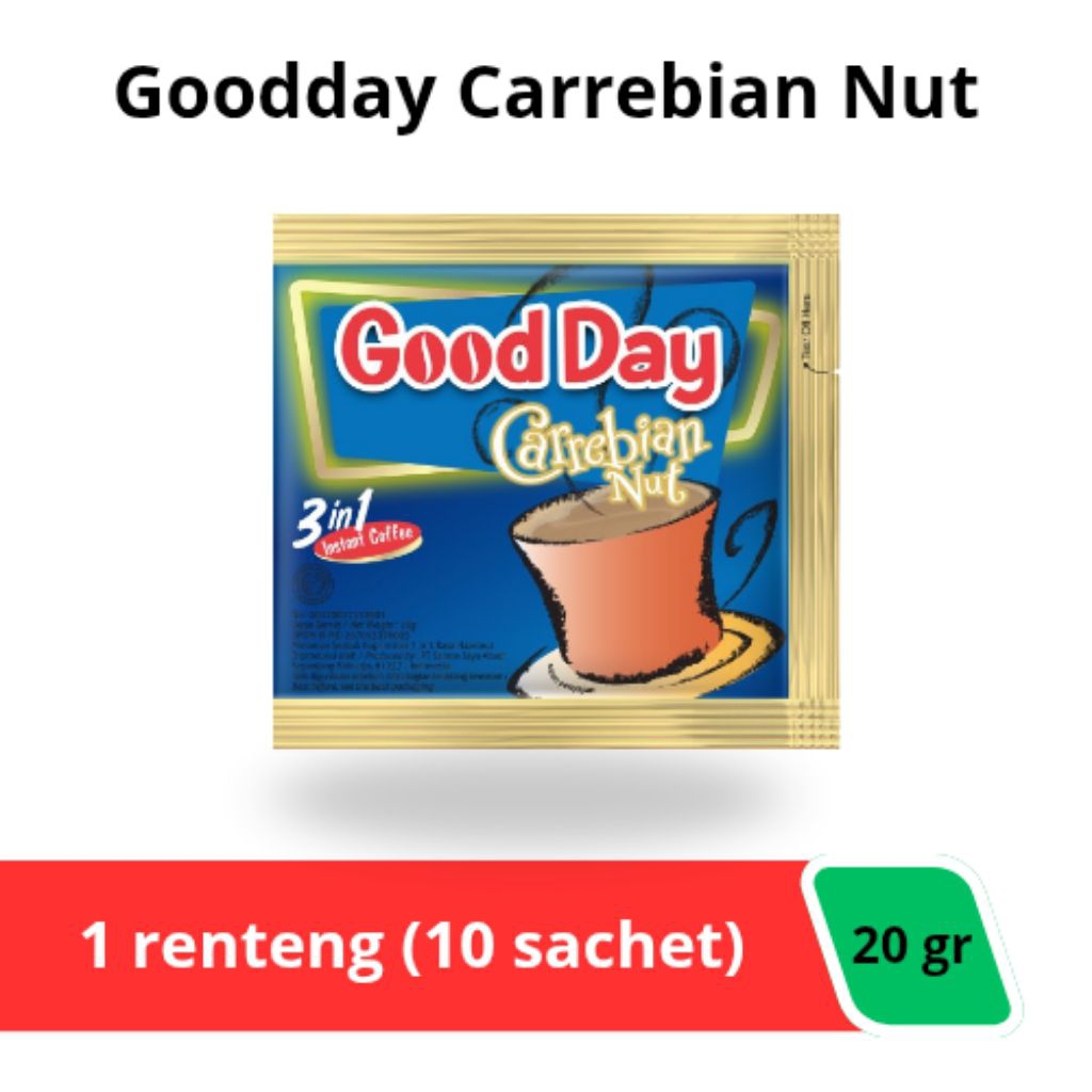 

Promo harga grosir kopi goodday 1 renteng isi 10pcs