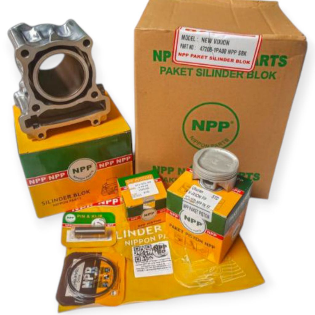 PAKET SILINDER BLOK SEHER NEW VIXION (KODE PARTS 47200-1PA00) NPP ORIGINAL