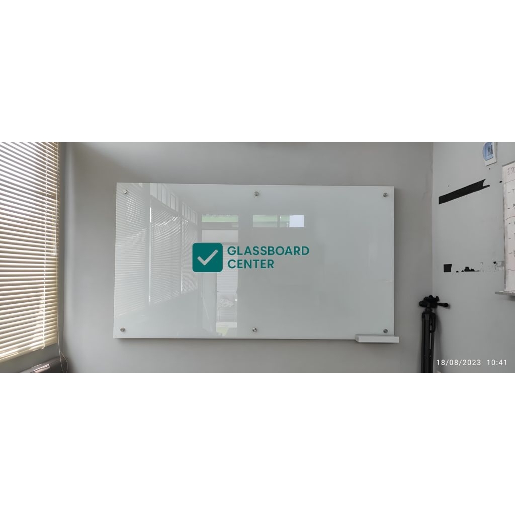 

glassboard 80 x 120 cm / papan tulis kaca 80 x 120 cm