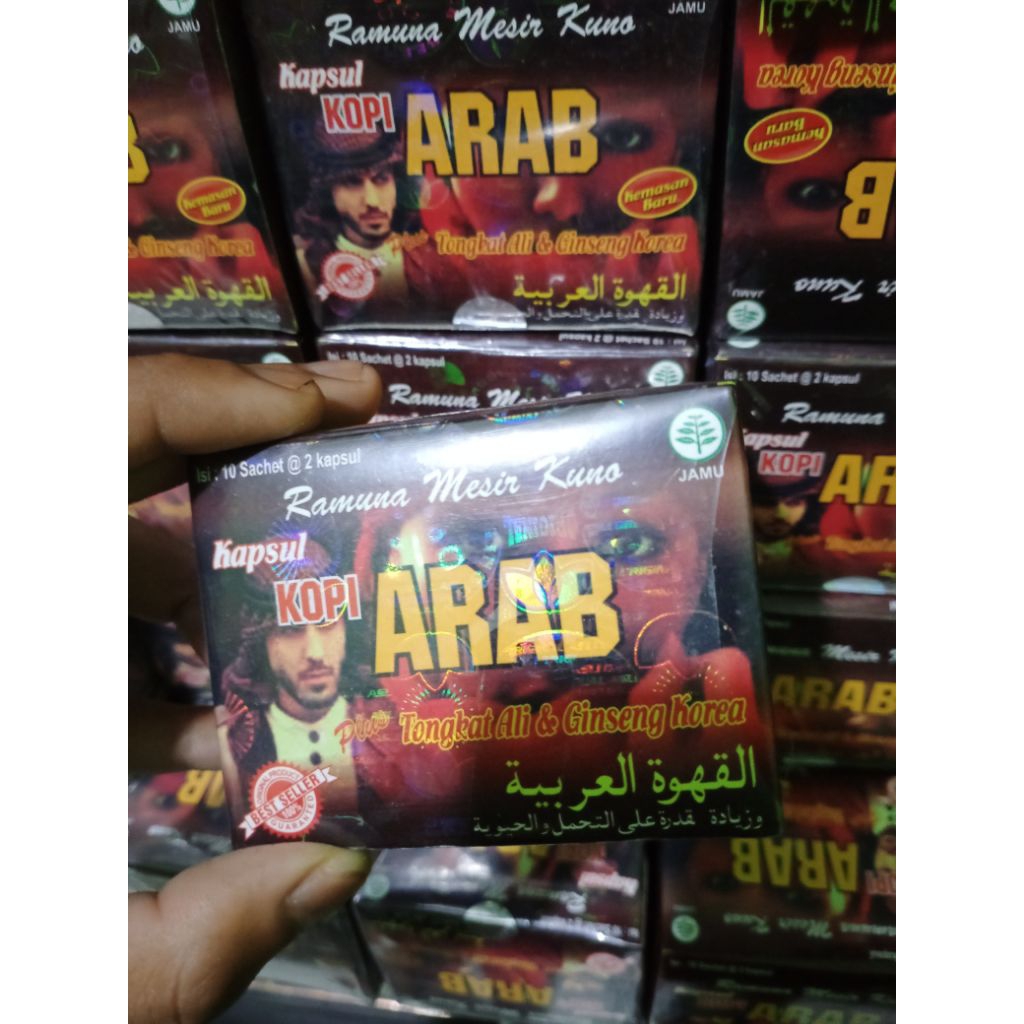 

Kapsul Kopi Arab Herbal Plus Tongkat Ali & Ginseng Korea – Isi 10 Sachet @ 2 Kapsul