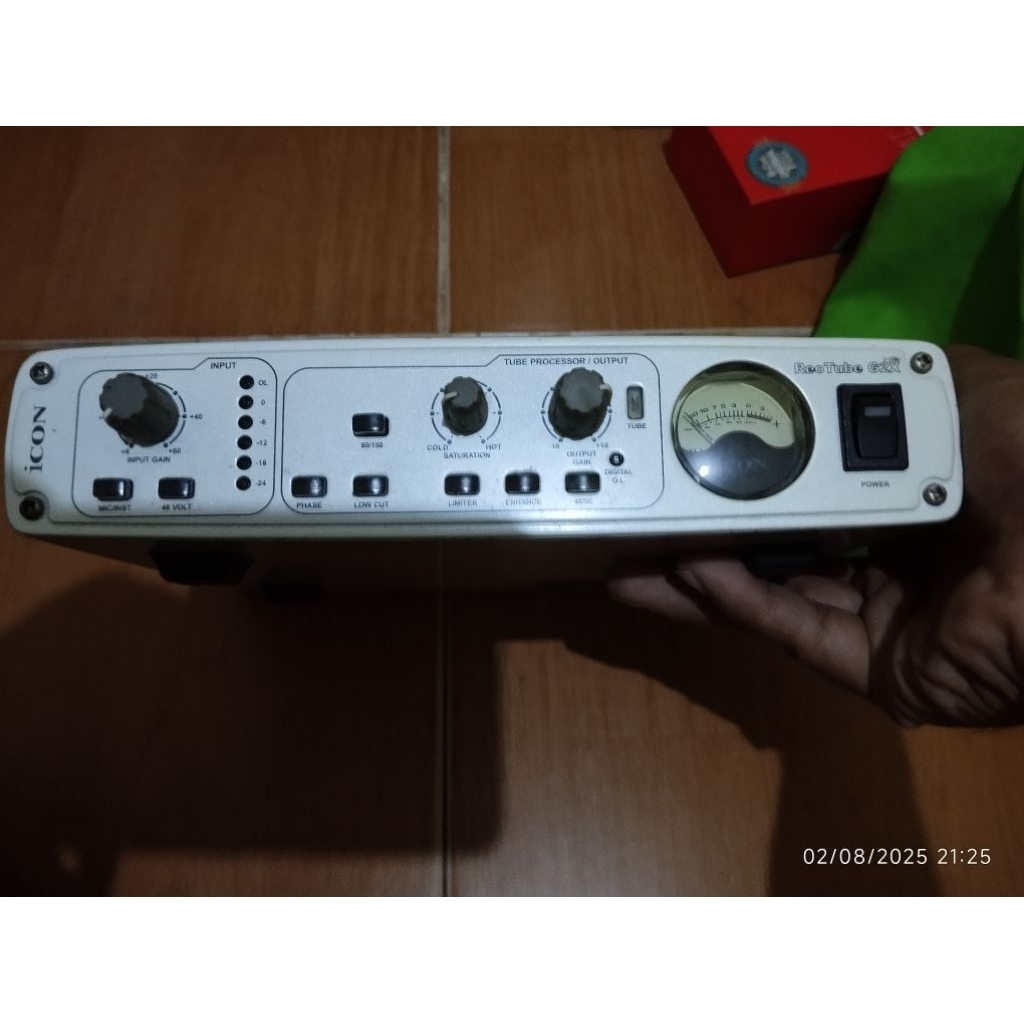 Tube Preamp Tabung tabung audio recording pre amplifier