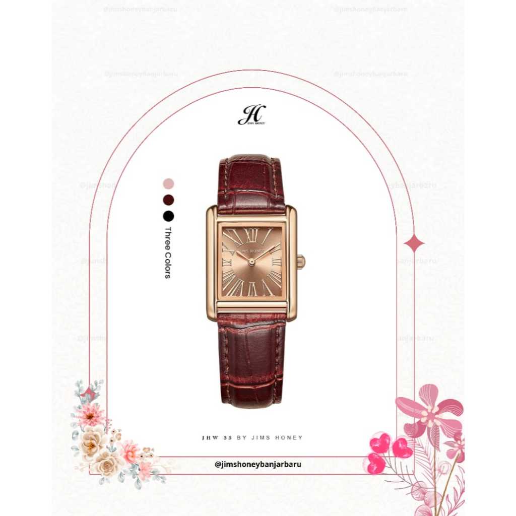 JHW 55 JAM TANGAN WANITA JIMS HONEY BANJARBARU (BISA COD)