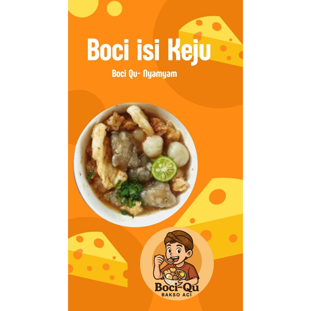 

Bakso Aci (BociQu) Spesial Isi KEJU