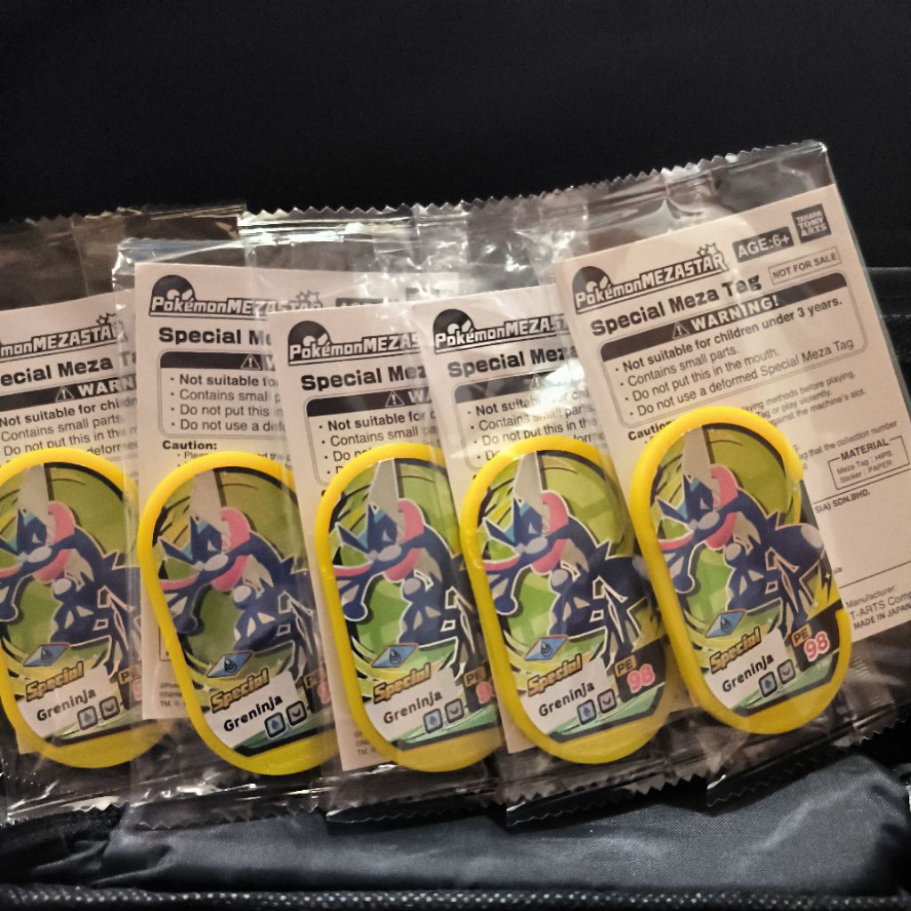 greninja special mezatag pokemon mezastar