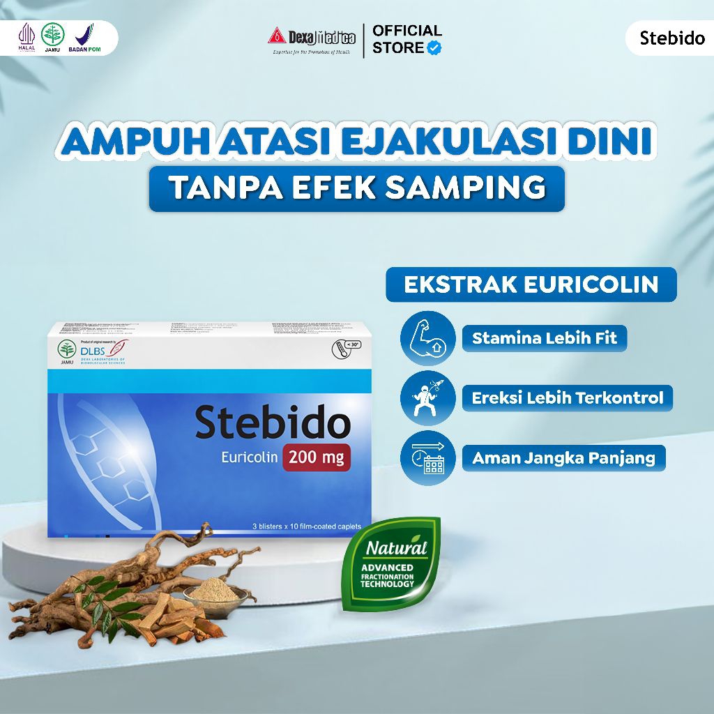 Stebido Herbalife Original 100% Performa Pria Stebido 30 Kaplet 200mg