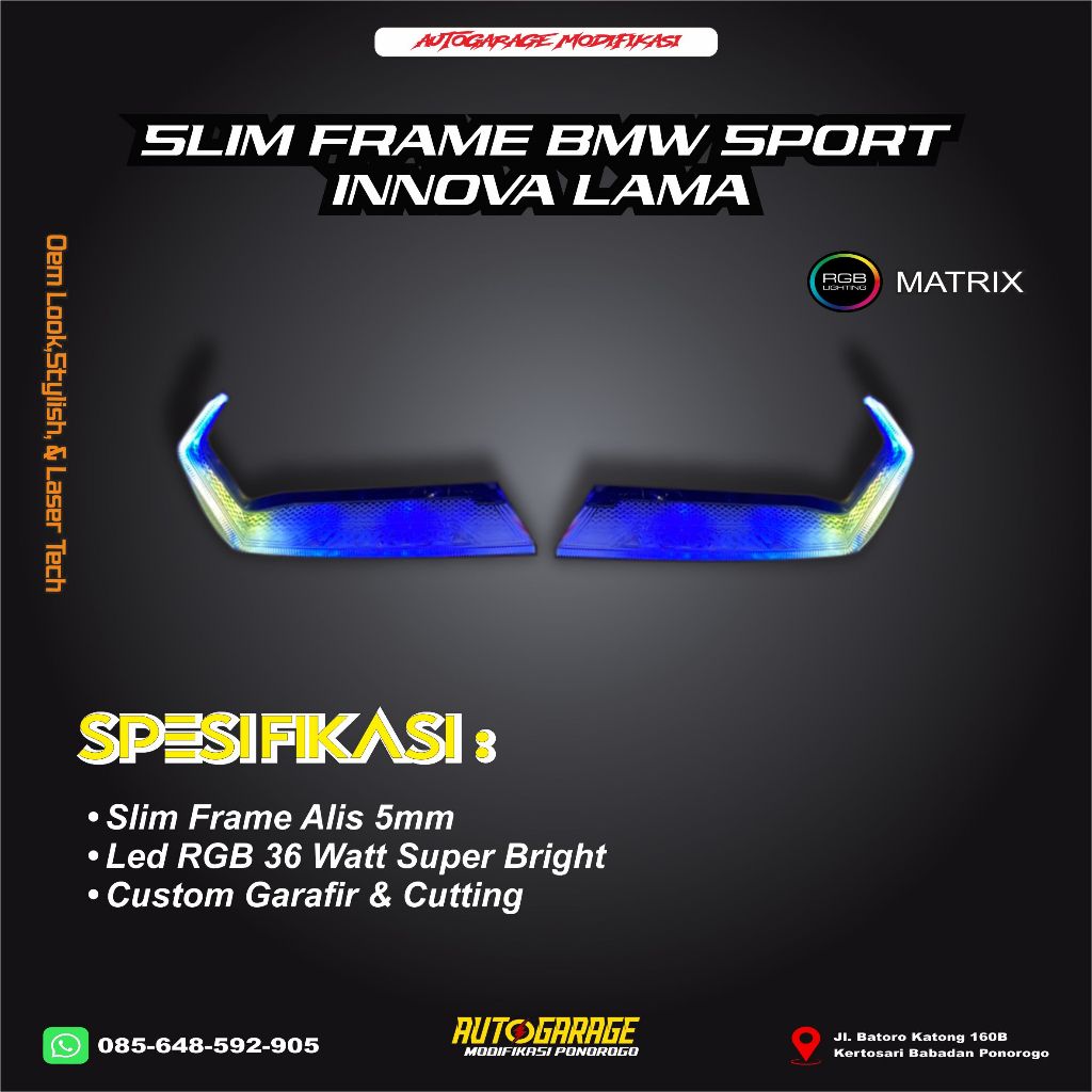 Slim Frame Innova Lama Full RGB 2004-2012