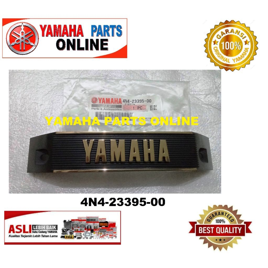EMBLEM DEPAN KUMIS YAMAHA RXS/RX SPECIAL /L2SN / L2 4N4-23395-00 ORIGINAL YAMAHA ASLI 100% ygp