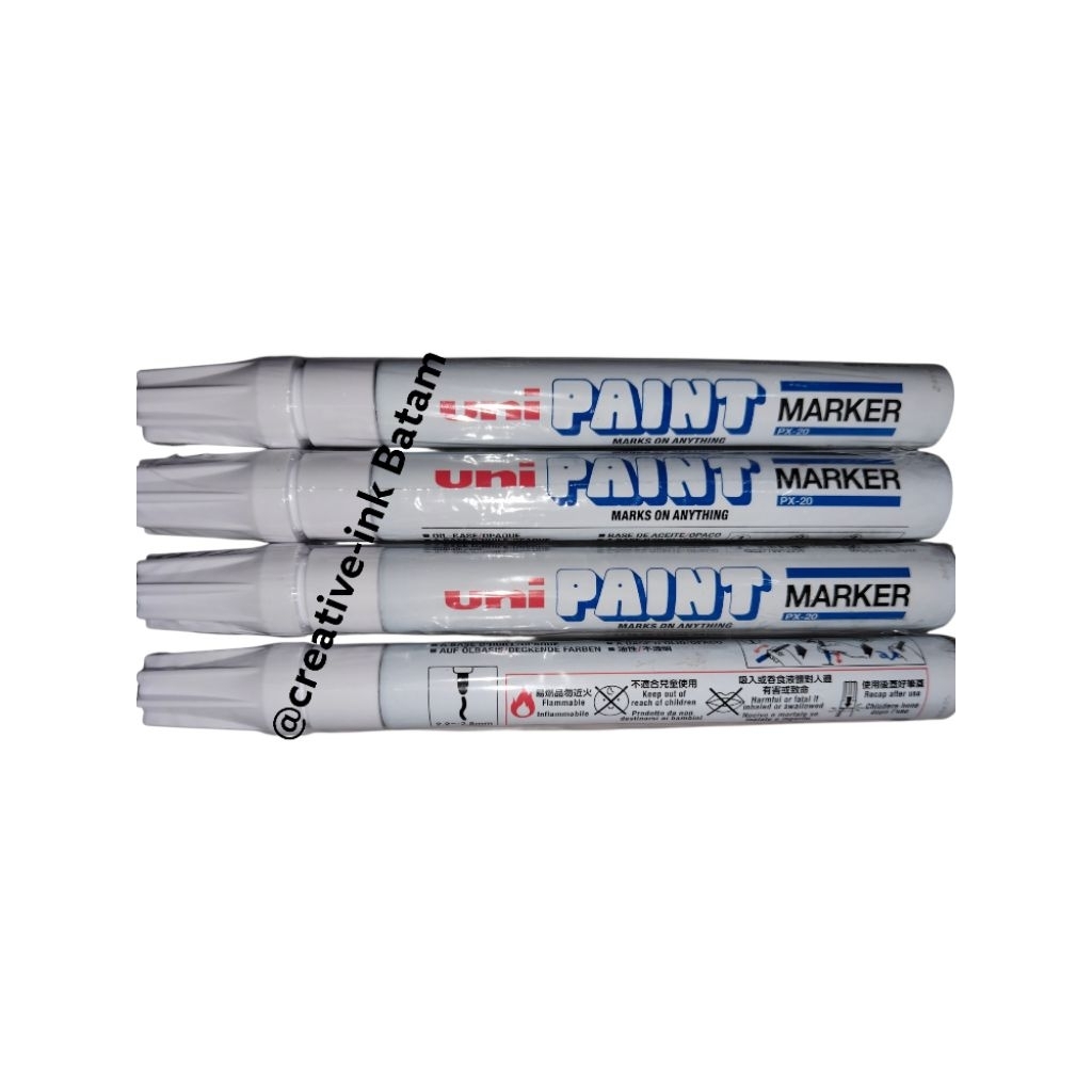 

Spidol-Uni-Paint-Marker-White