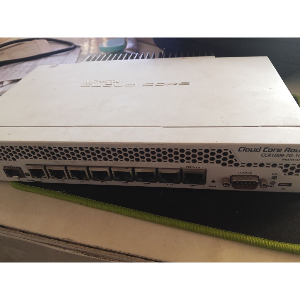 mikrotik ccr 1009 7g-1c-pc