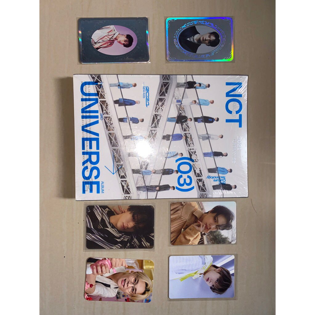 TAKE ALL JENO YUTA JOHNY HOT SOUCE BORING CHILLING SUPER HUMAN MD BAKER HOUSE CONCEPT PHOTOCARD SPEC