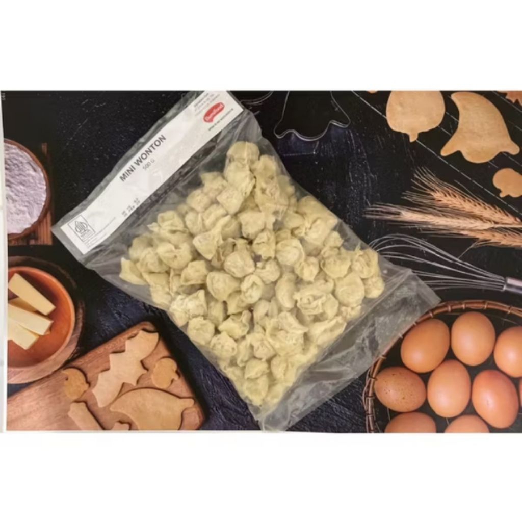 

MINI WONTON KEMASAN 500GR/ BUMIFOOD