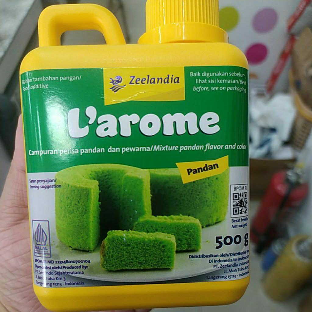 

Larome 500g - Perisa Pasta Aroma