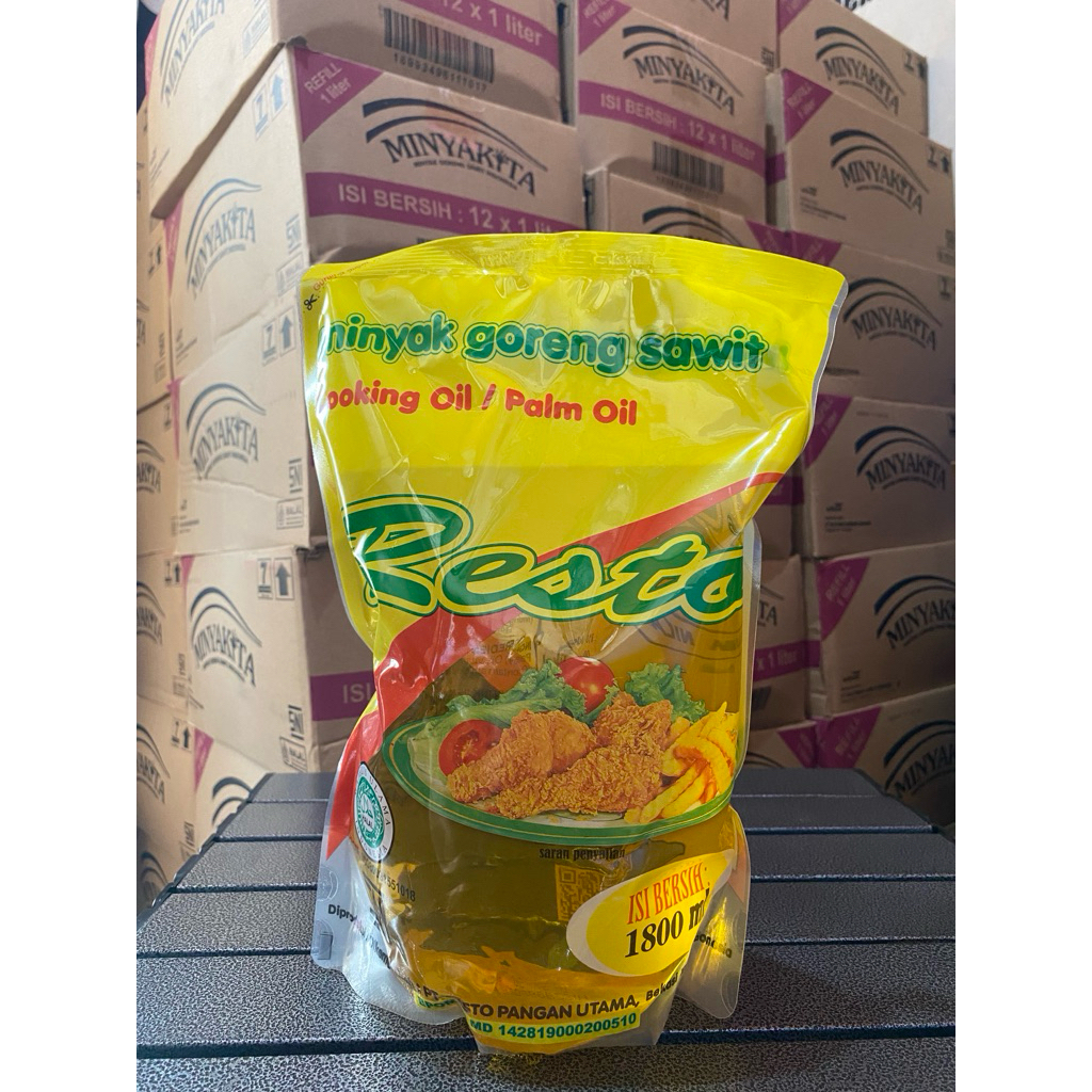 

minyk goreng kemasan resto 900 ml