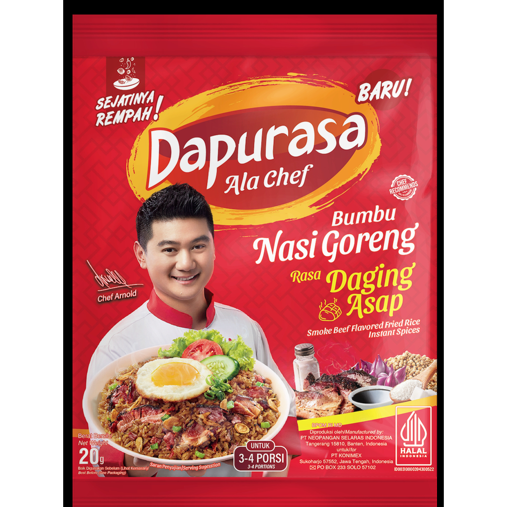 

DAPURASA Bumbu Nasi Goreng Daging Asap