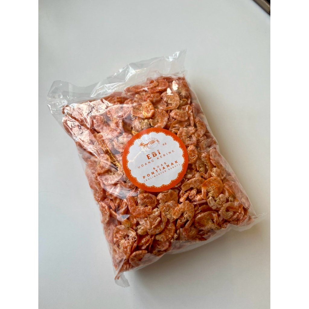 

Udang Ebi kering 250g (kalimantan)kualitas super grade A. Fresh tanpa pengawet